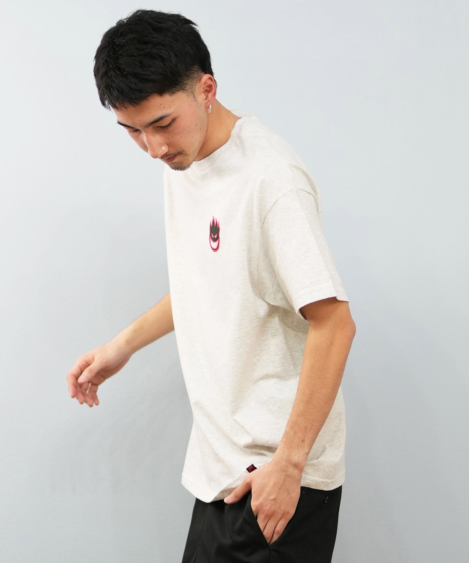 SPITFIRE スピットファイヤー 半袖 Tシャツ メンズ フロントロゴ ワン