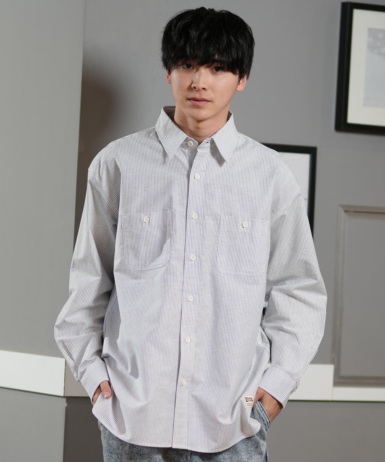 d.i.a. 長袖 Tシャツ ロンT 透かしスカル 平成ギャル d.i.a. 長袖 T