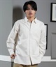 DEAR LAUREL ディアローレル 長袖 シャツ メンズ シンプル D25S2202(NVY-M)