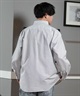 DEAR LAUREL ディアローレル 長袖 シャツ メンズ シンプル D25S2202(NVY-M)