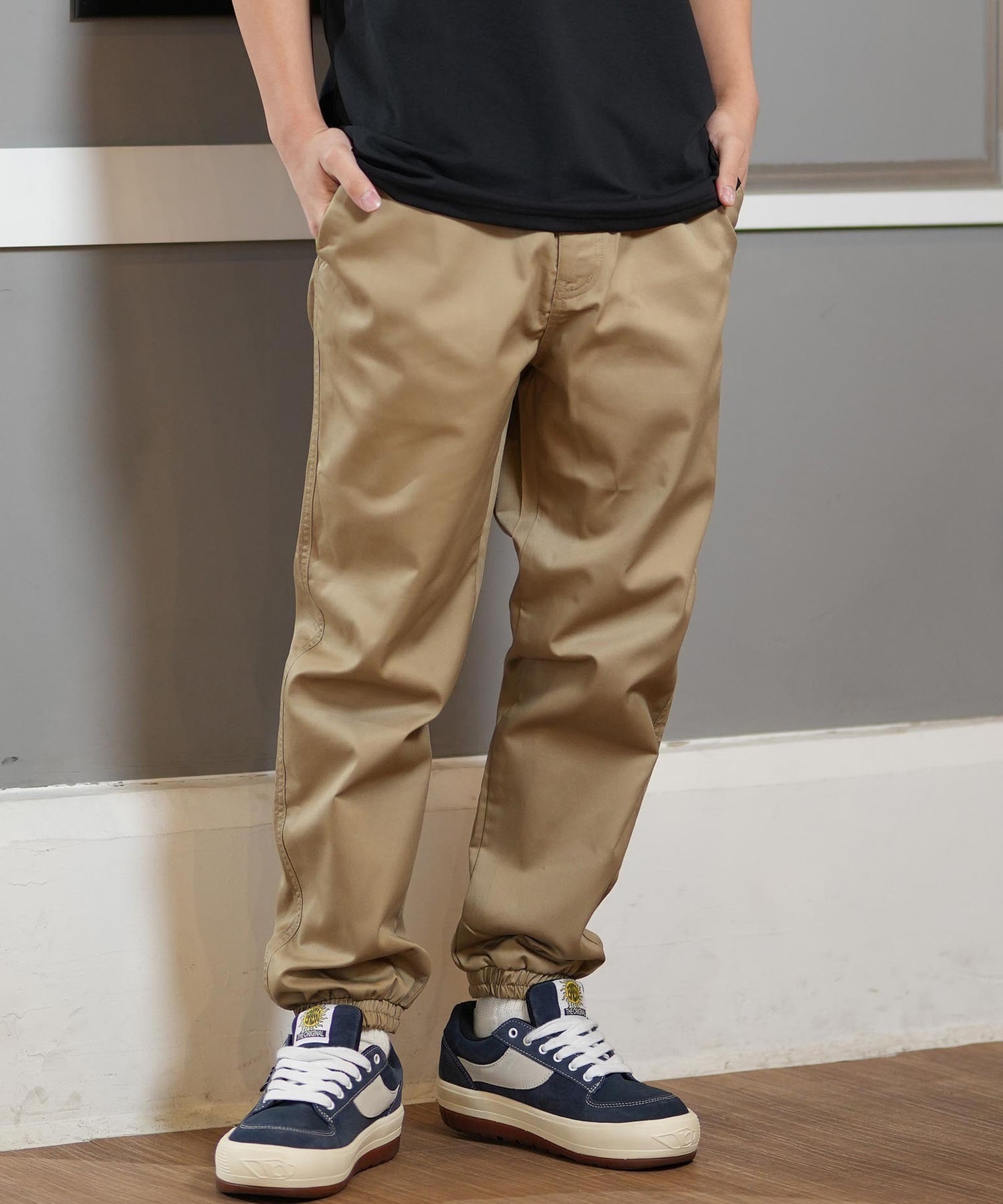 ジョグパンツ】3層レイヤーニット BDW149 :メンズ パンツ