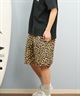 DEAR LAUREL ディアローレル × GRAMICCI グラミチ コラボ ハーフパンツ ショートパンツ メンズ ショーツ ヒョウ柄 レオパード柄 GMP5-S2006 ムラサキスポーツ限定(LEOPA-M)