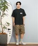 DEAR LAUREL ディアローレル × GRAMICCI グラミチ コラボ ハーフパンツ ショートパンツ メンズ ショーツ ヒョウ柄 レオパード柄 GMP5-S2006 ムラサキスポーツ限定(LEOPA-M)