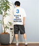 DEAR LAUREL ディアローレル × GRAMICCI グラミチ コラボ ハーフパンツ ショートパンツ メンズ ショーツ 無地 ワンポイント ロゴ GMP5-S2009 ムラサキスポーツ限定(BK-M)