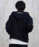 TOY MACHINE トイマシーン パーカー メンズ フルジップ ビックシルエット 刺繍ロゴ ムラサキスポーツ限定 MTMPFSW4(ASH-M)