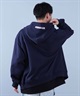 TOY MACHINE トイマシーン パーカー メンズ フルジップ ビックシルエット 刺繍ロゴ ムラサキスポーツ限定 MTMPFSW4(ASH-M)