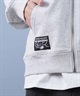 TOY MACHINE トイマシーン パーカー メンズ フルジップ ビックシルエット 刺繍ロゴ ムラサキスポーツ限定 MTMPFSW4(ASH-M)