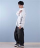 TOY MACHINE トイマシーン 長袖 Tシャツ メンズ ビックシルエット バックプリント ムラサキスポーツ限定 MTMPFLT1(BLACK-M)