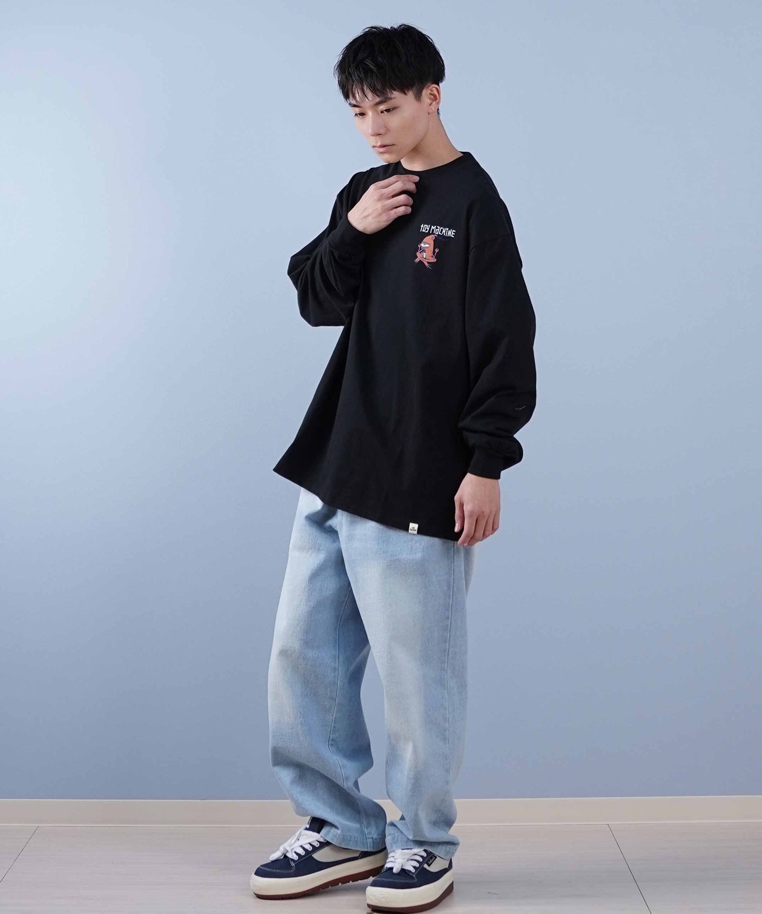 TOY MACHINE トイマシーン 長袖 Tシャツ メンズ ビック