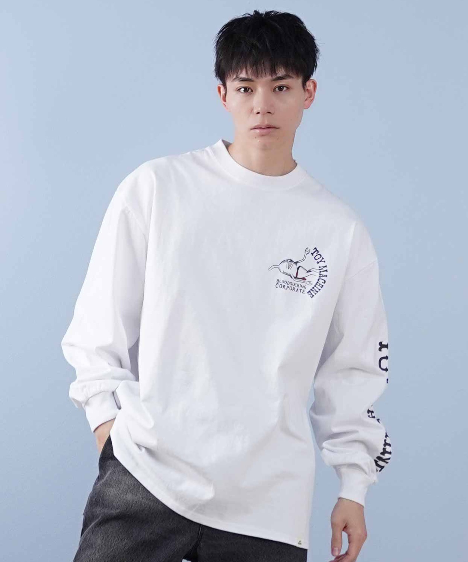 【2025春夏新作】 TOY MACHINE トイマシーン 長袖 Tシャツ メンズ ビック スケートボード