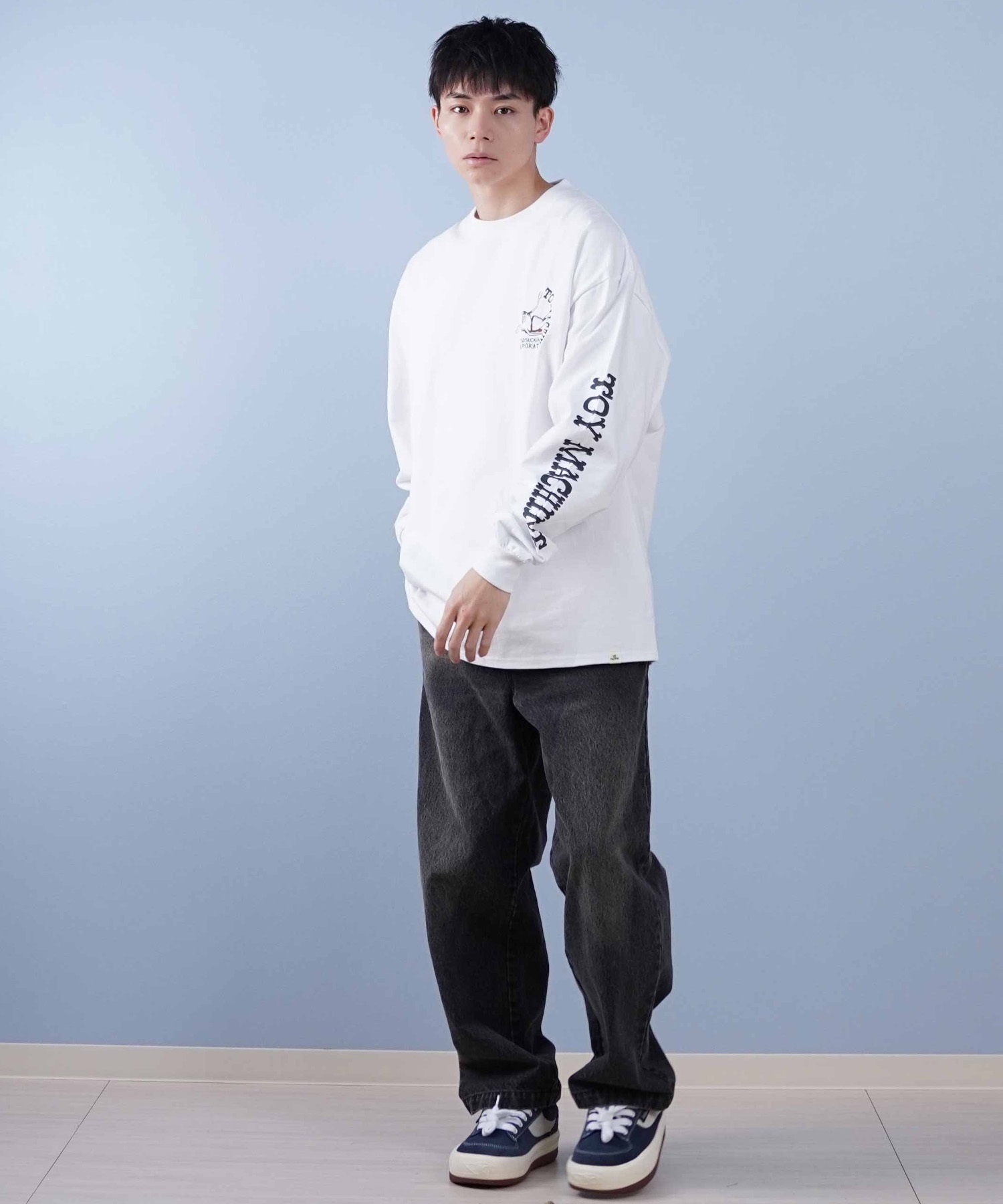 TOY MACHINE トイマシーン 長袖 Tシャツ メンズ ビック