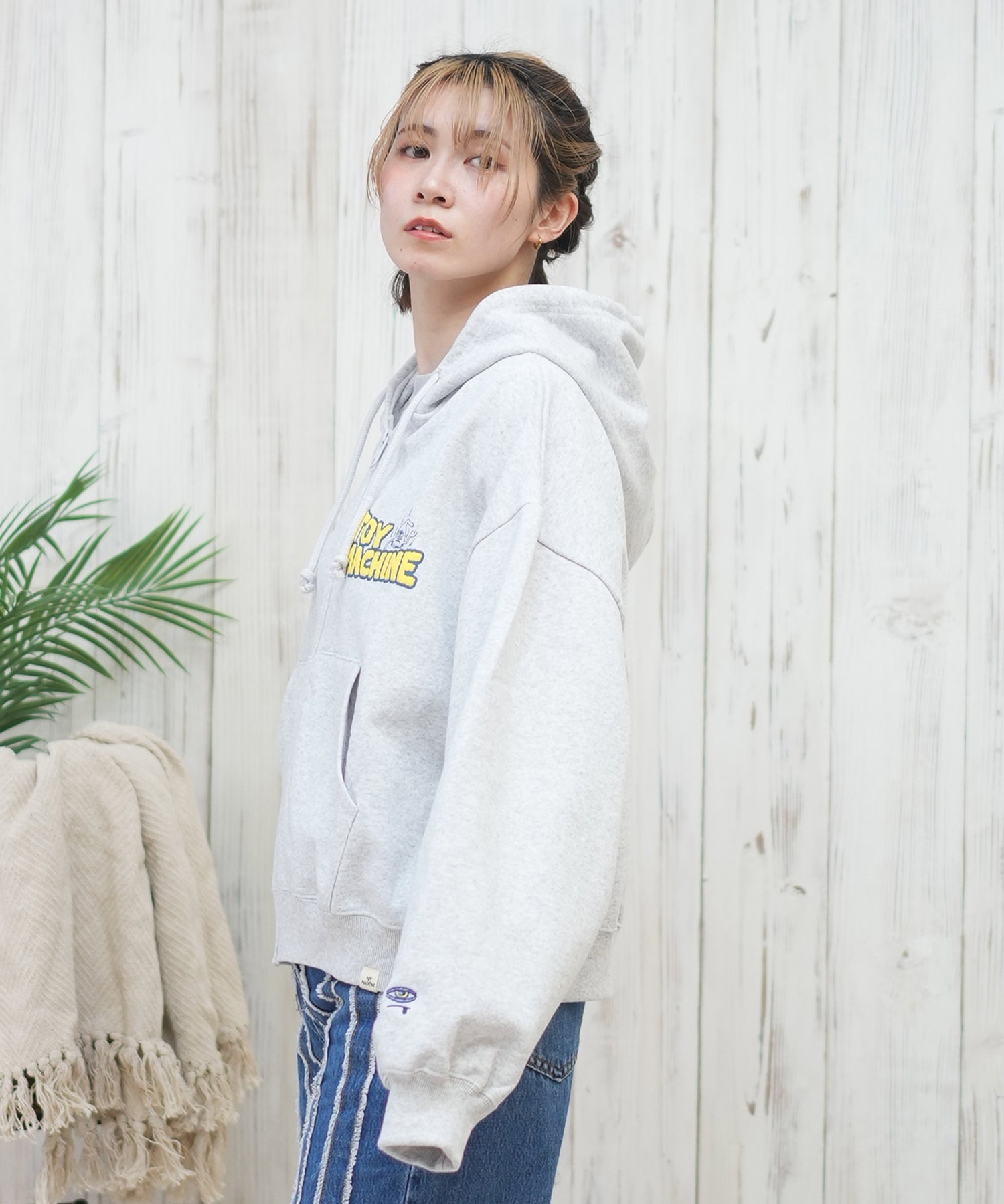 TOY MACHINE トイマシーン パーカー ジップアップ レディース TOY MACHINE トイマシーン パーカー ジップアップ レディース