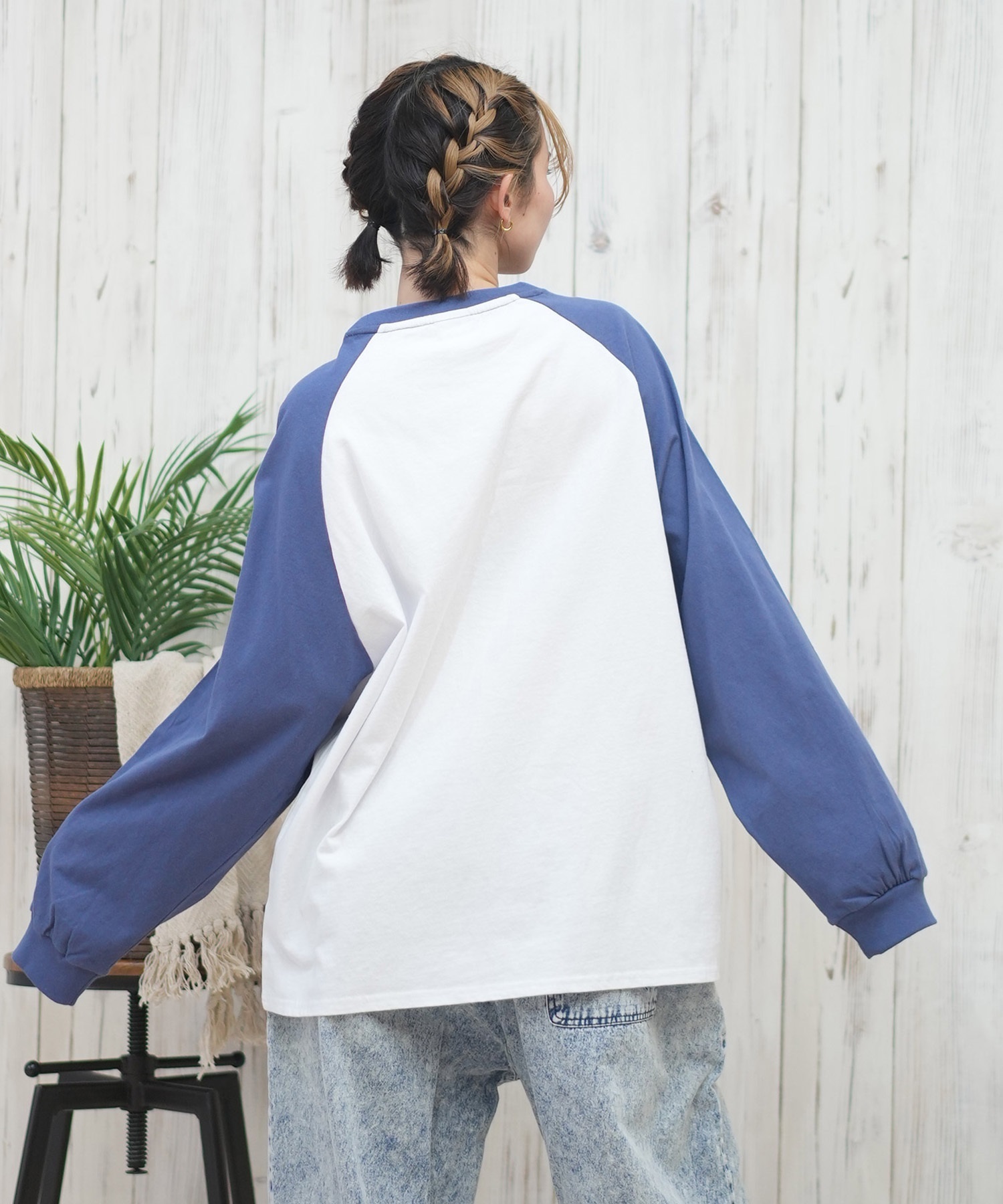 TOY MACHINE トイマシーン 長袖 Tシャツ レディース ロンT オーバー
