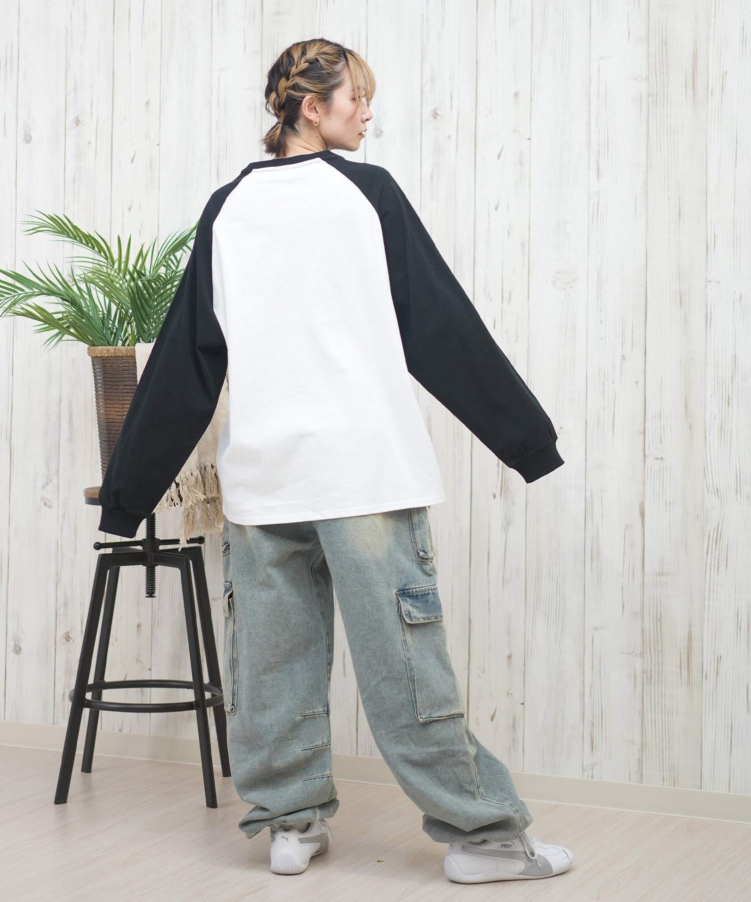 「僕らのレース」ロンT（黒白シルバー）XLサイズ　新品 ロンT メンズ 長袖Tシャツ ドライポンチプレミアムロンT 吸湿速乾 接触
