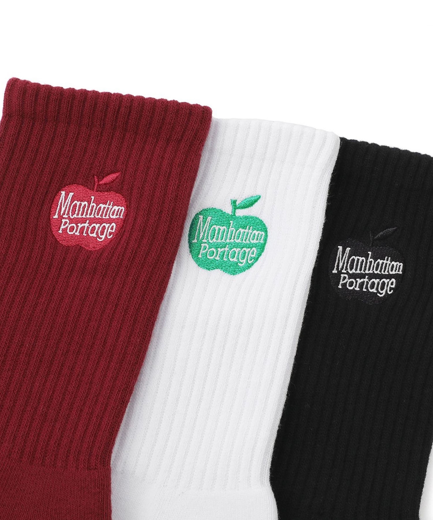 Manhattan Portage マンハッタンポーテージ ソックス 靴下 クルー丈