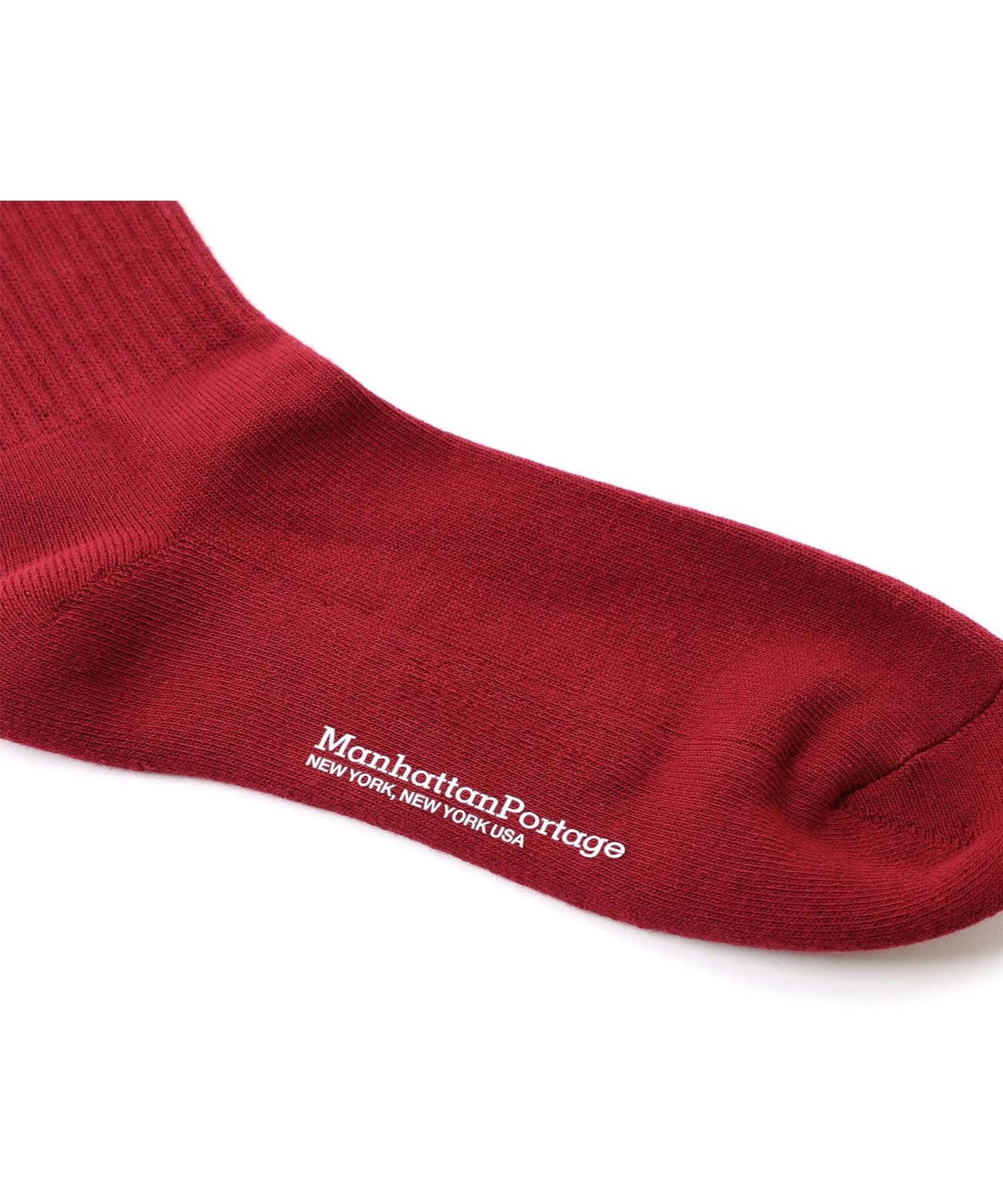 Manhattan Portage マンハッタンポーテージ ソックス 靴下 クルー丈