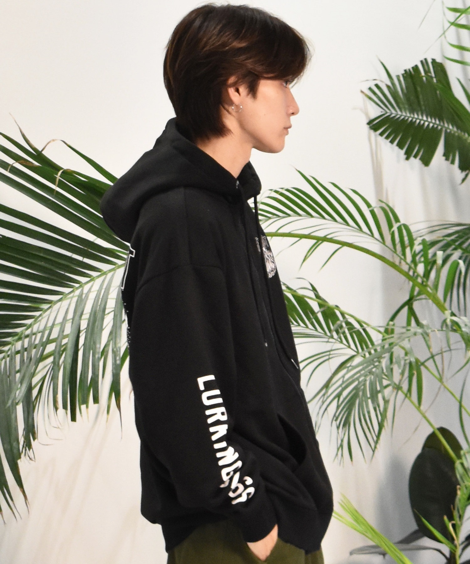 LURKING CLASS ラーキングクラス ジップアップ パーカー メンズ