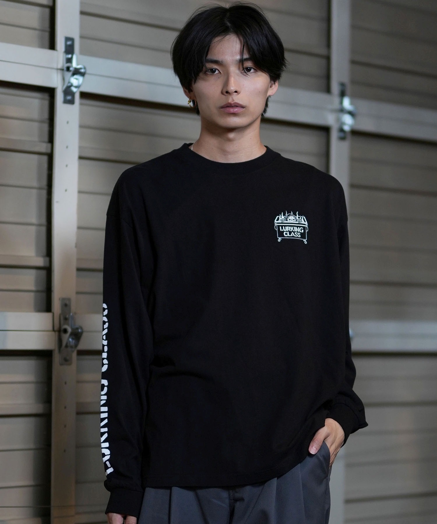 LURKING CLASS ラーキングクラス 長袖 Tシャツ ロンT メンズ バック