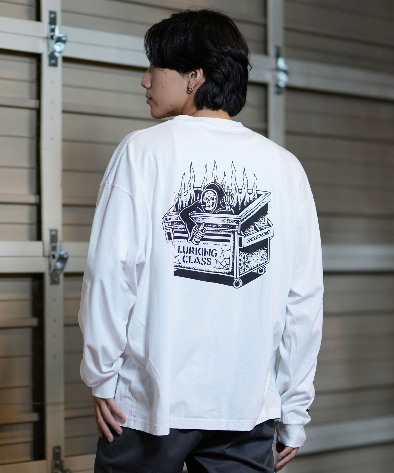 LURKING CLASS ラーキングクラス 長袖 Tシャツ ロンT メンズ バック