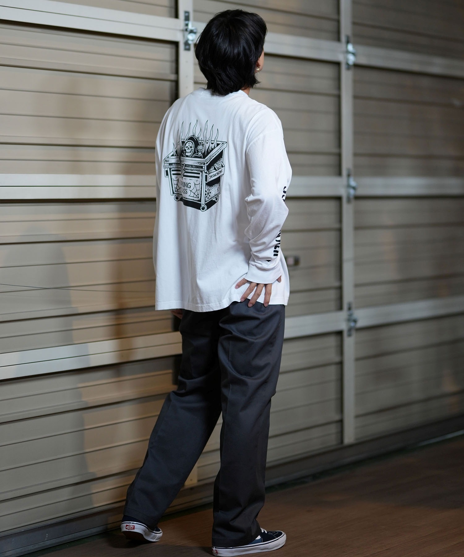 LURKING CLASS ラーキングクラス 長袖 Tシャツ ロンT メンズ バック