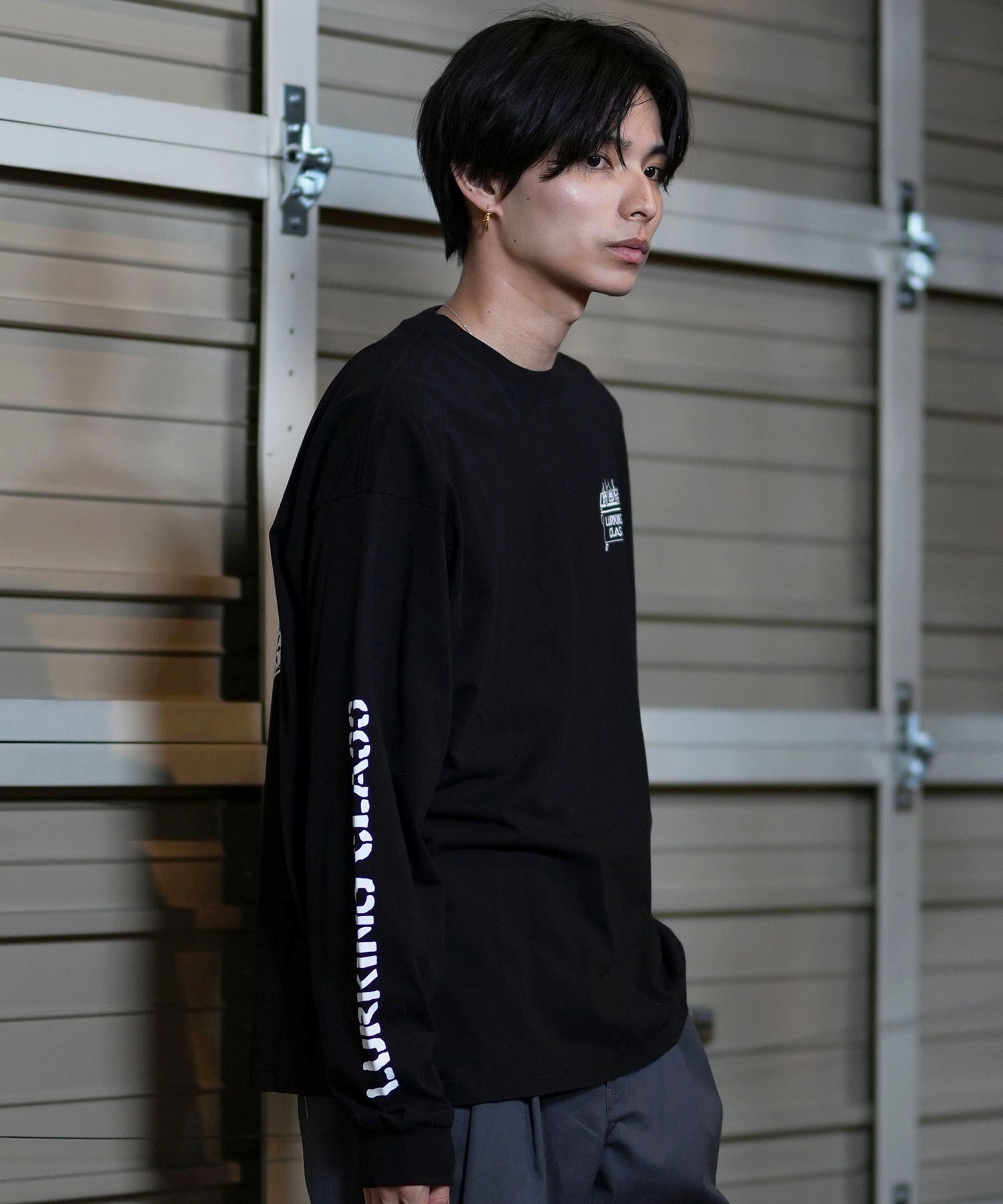 LURKING CLASS ラーキングクラス 長袖 Tシャツ ロンT メンズ バック