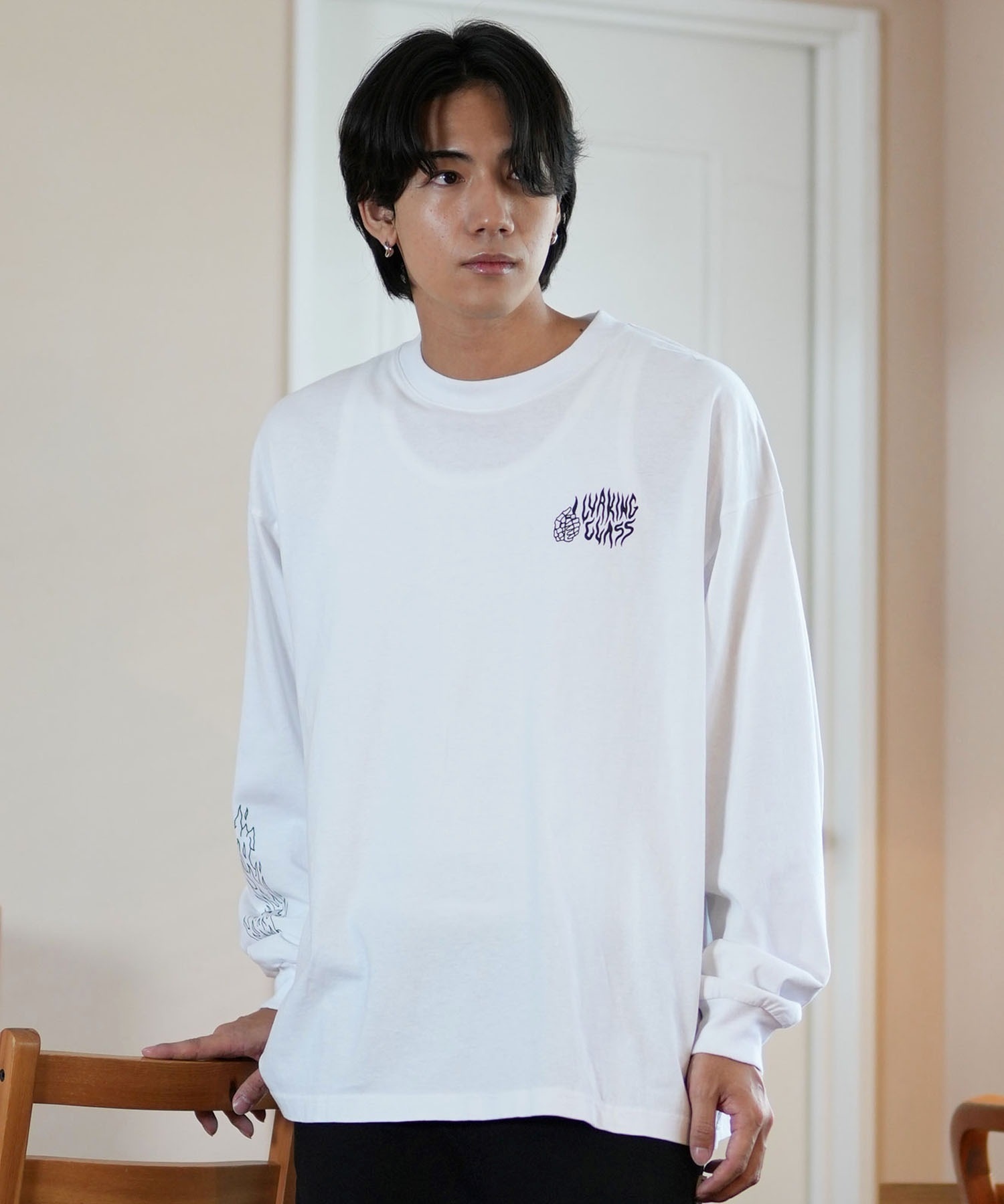 ユイカ』 グッズ ロングTシャツ 2点 ホワイト ライトパープル 新品
