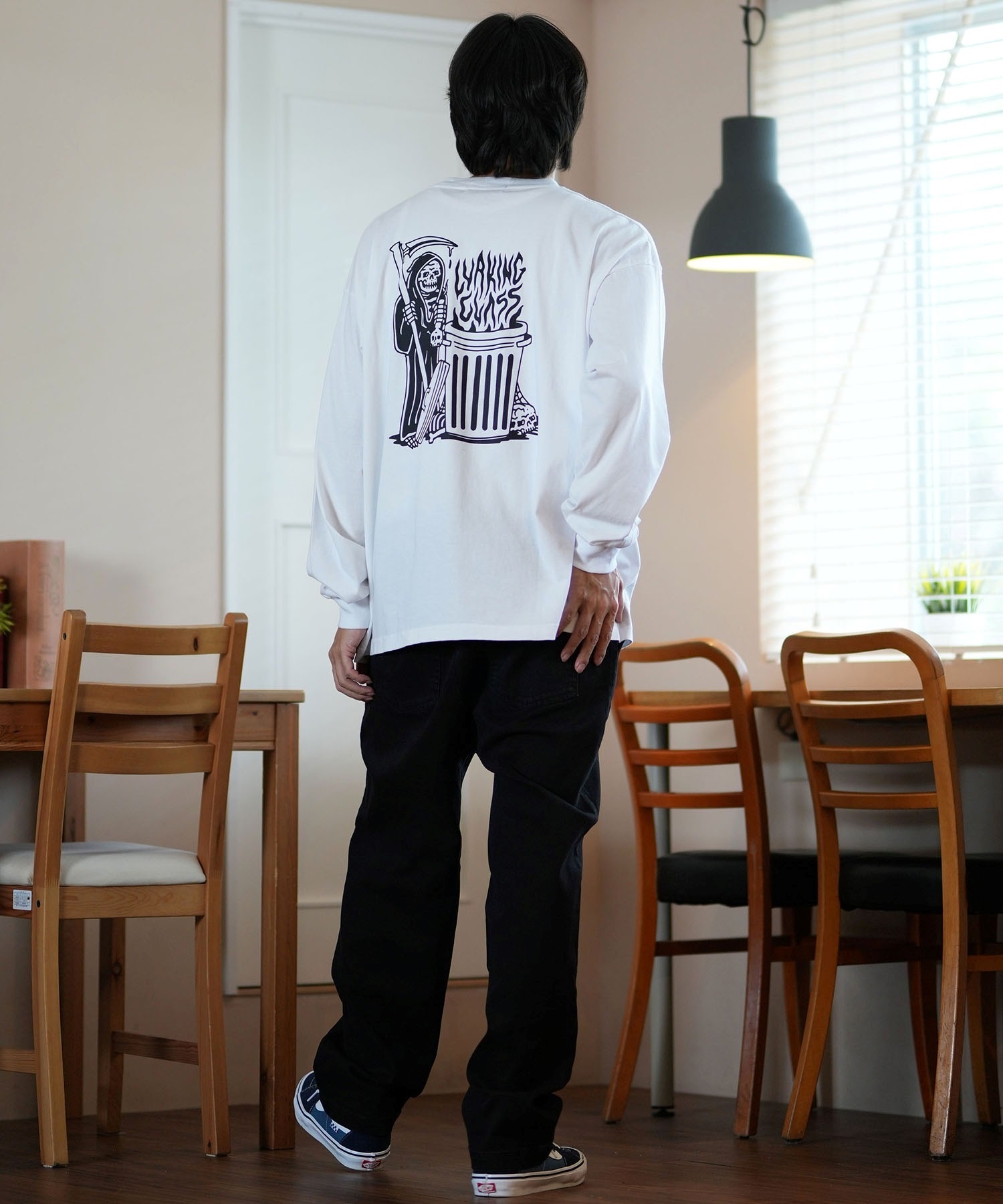 LURKING CLASS ラーキングクラス 長袖 Tシャツ ロンT メンズ バック