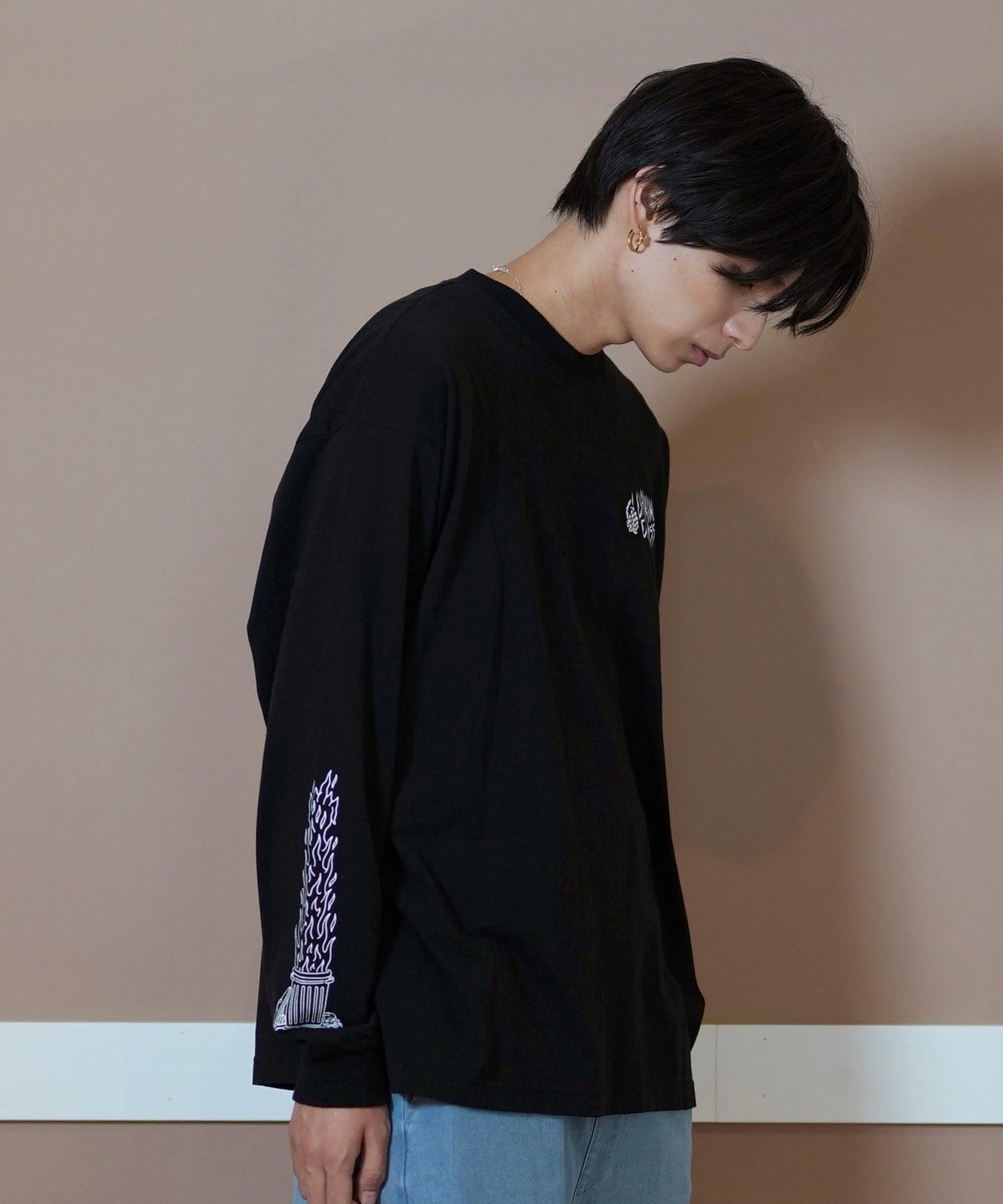LURKING CLASS ラーキングクラス 長袖 Tシャツ ロンT メンズ バック
