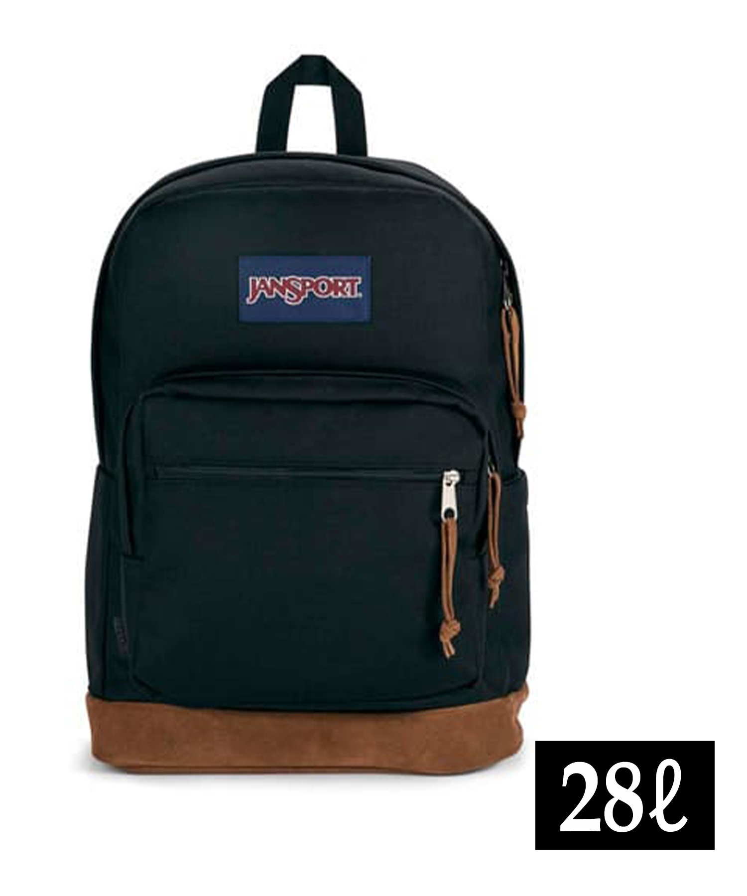 JANSPORTジャンスポーツ バックパック リュックサック RIGHT PACK ライトパック BLACK 28L JS0A4QVA008(BLACK-28L)