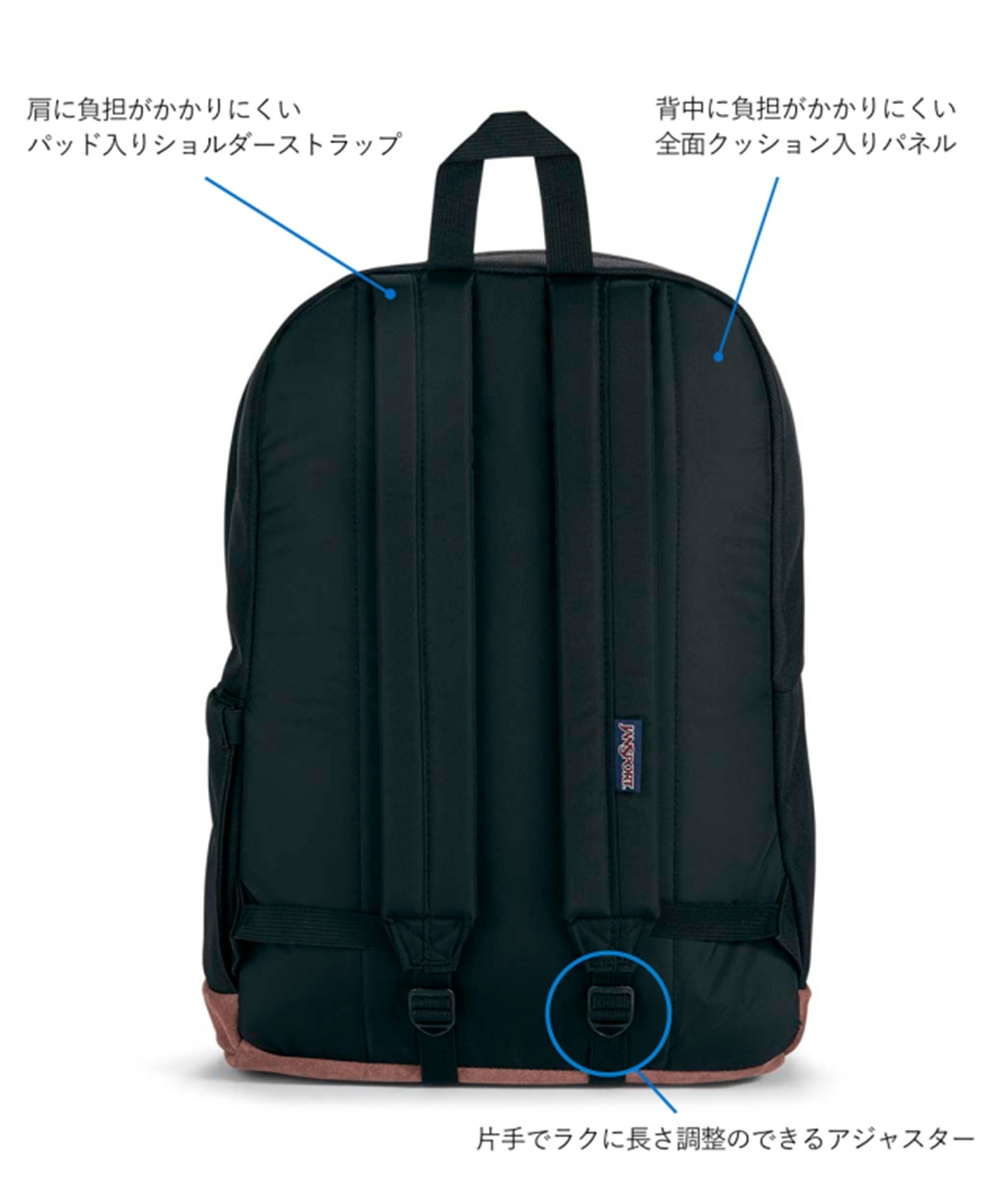 JANSPORTジャンスポーツ バックパック リュックサック RIGHT PACK ライトパック BLACK 28L JS0A4QVA008(BLACK-28L)