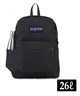 JANSPORTジャンスポーツ バックパック リュックサック SUPERBREAK PLUS 26L JS0A4QUE008(BLACK-26L)