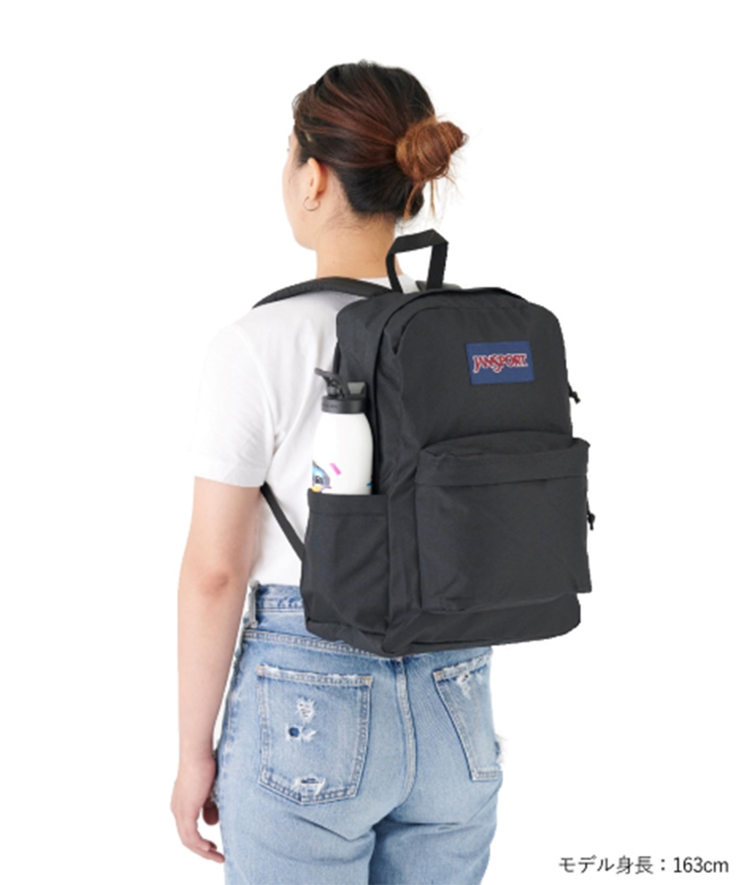 JANSPORTジャンスポーツ バックパック リュックサック SUPERBREAK PLUS 26L JS0A4QUE008(BLACK-26L)