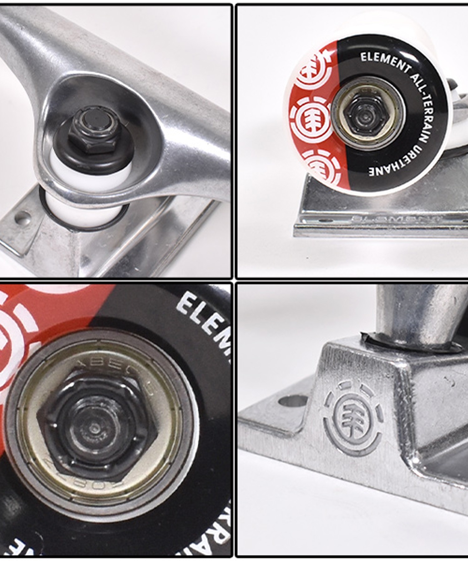 楽天市場】エレメント ELEMENT トラックセット スケボー