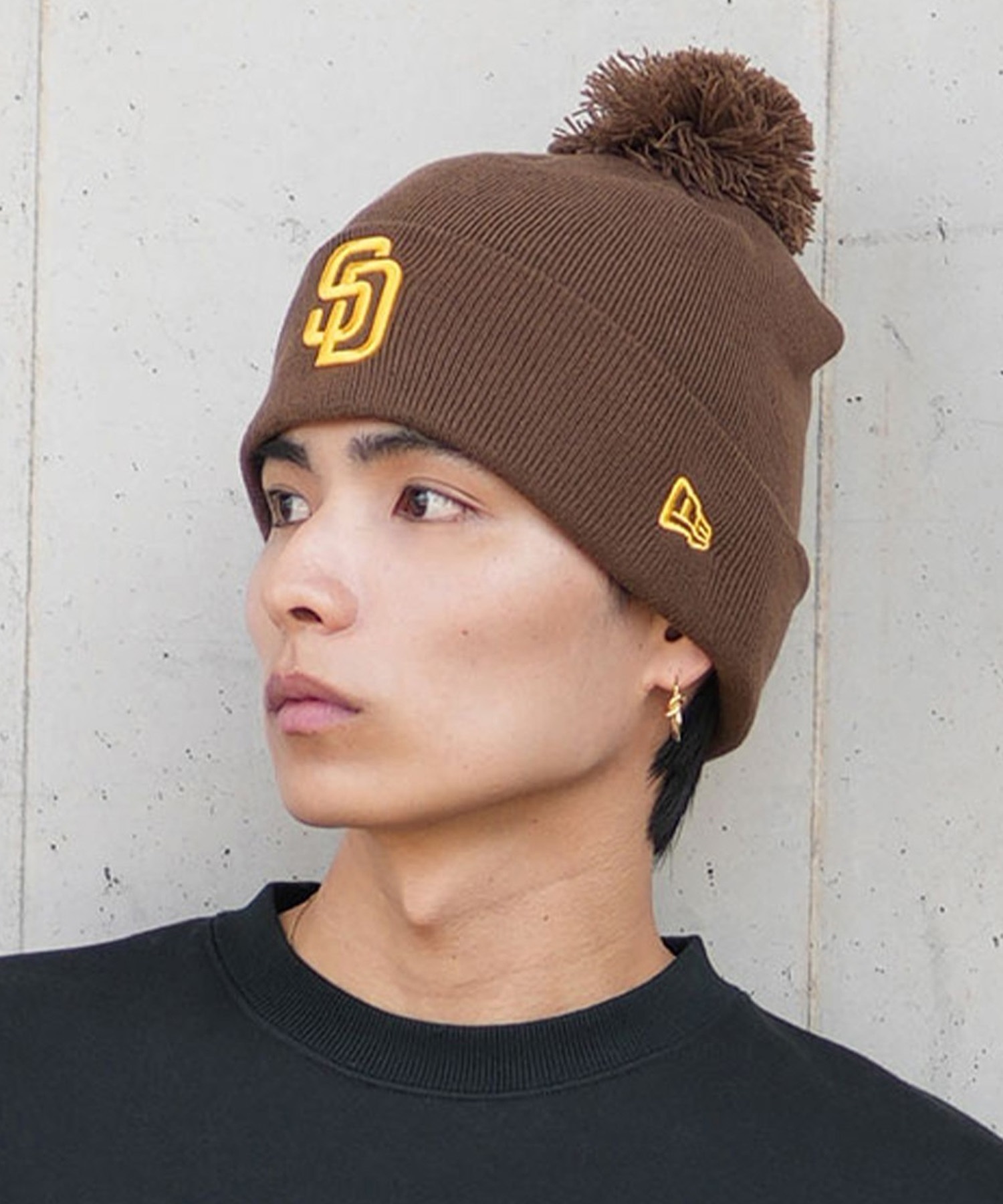 NEW ERA ニューエラ ビーニー ニットキャップ ニット帽 帽子 ポンポン