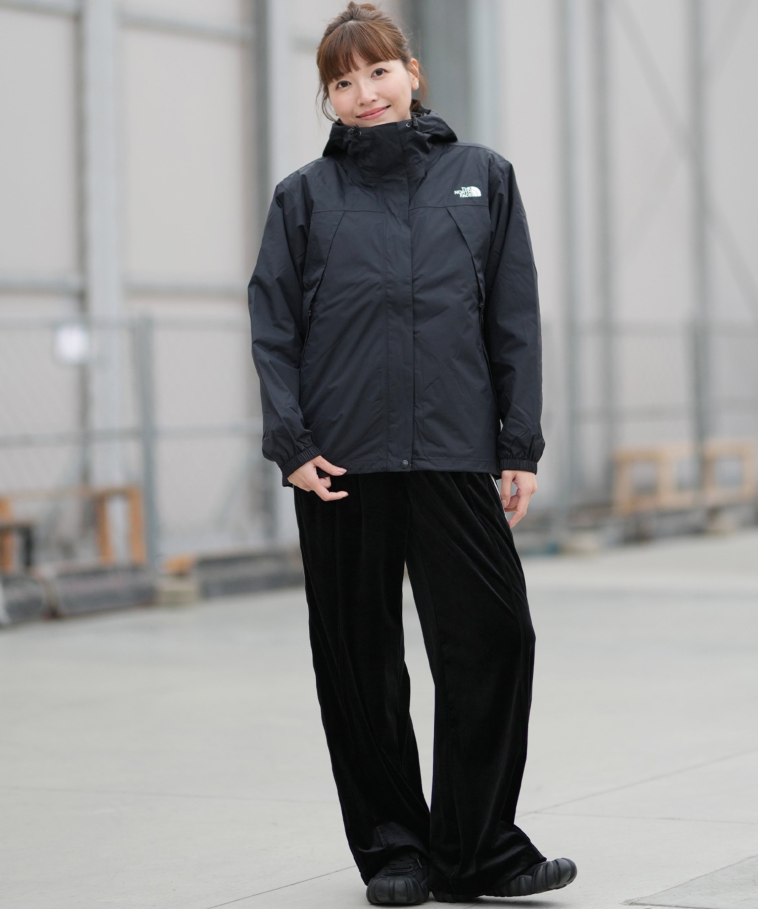 ノースフェイス ナイロンジャケット インナーダウン レディース　Lサイズ ノースフェイス ナイロンジャケット インナーダウン レディース L