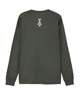 THE NORTH FACE ザ・ノース・フェイス 長袖 Tシャツ ロンT レディース 無地 ワンポイント ロゴ ロングスリーブズーピッカーティー NT82536(AG-S)