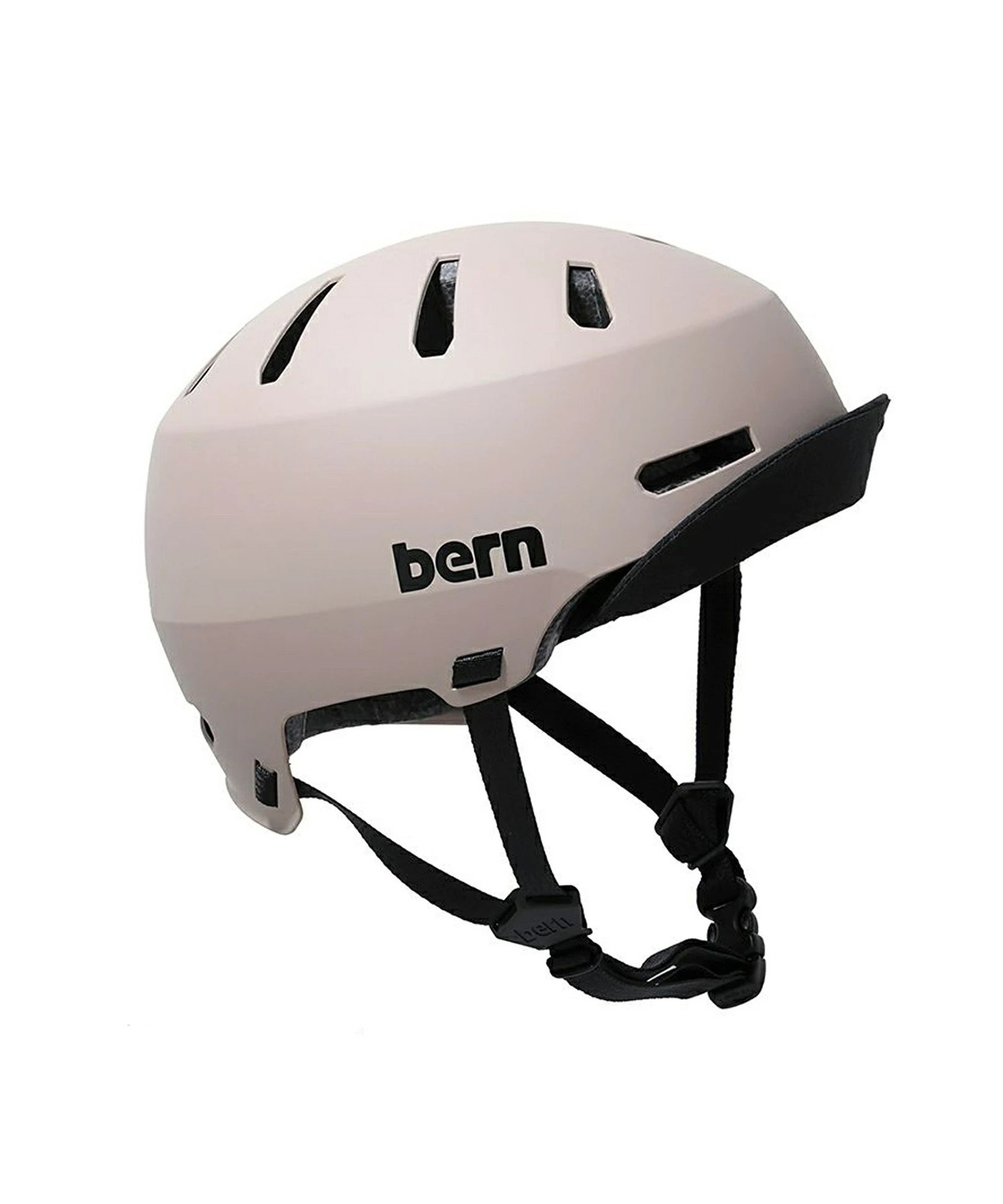 BERN バーン スケートボード ヘルメット 自転車 MACON2.0 VISOR SAND