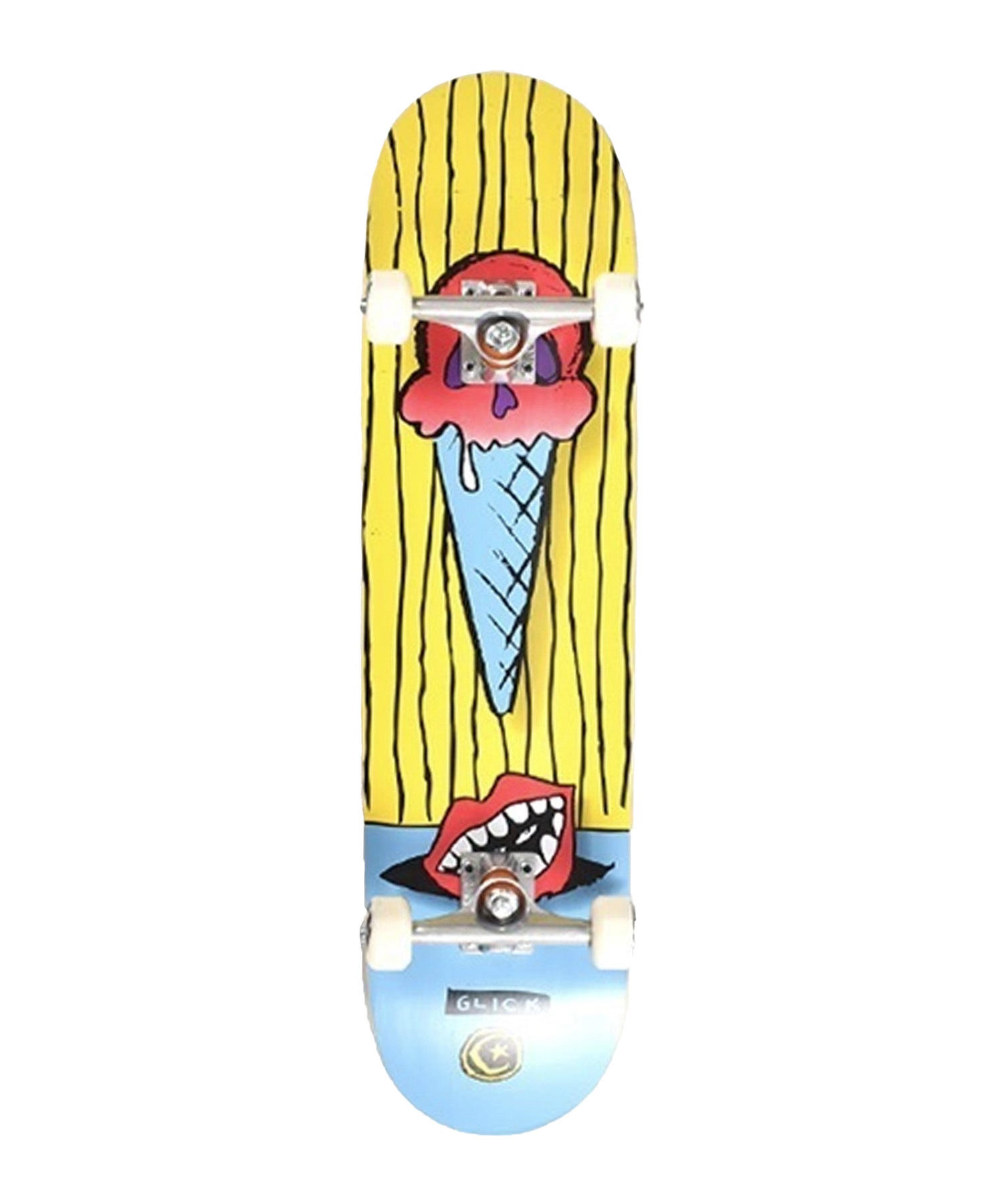 FOUNDATION ファンデーション スケートボード 8.0inch コンプリート GLICK ICE CREAM DREAMS ムラサキスポーツ(ONE-8inch)
