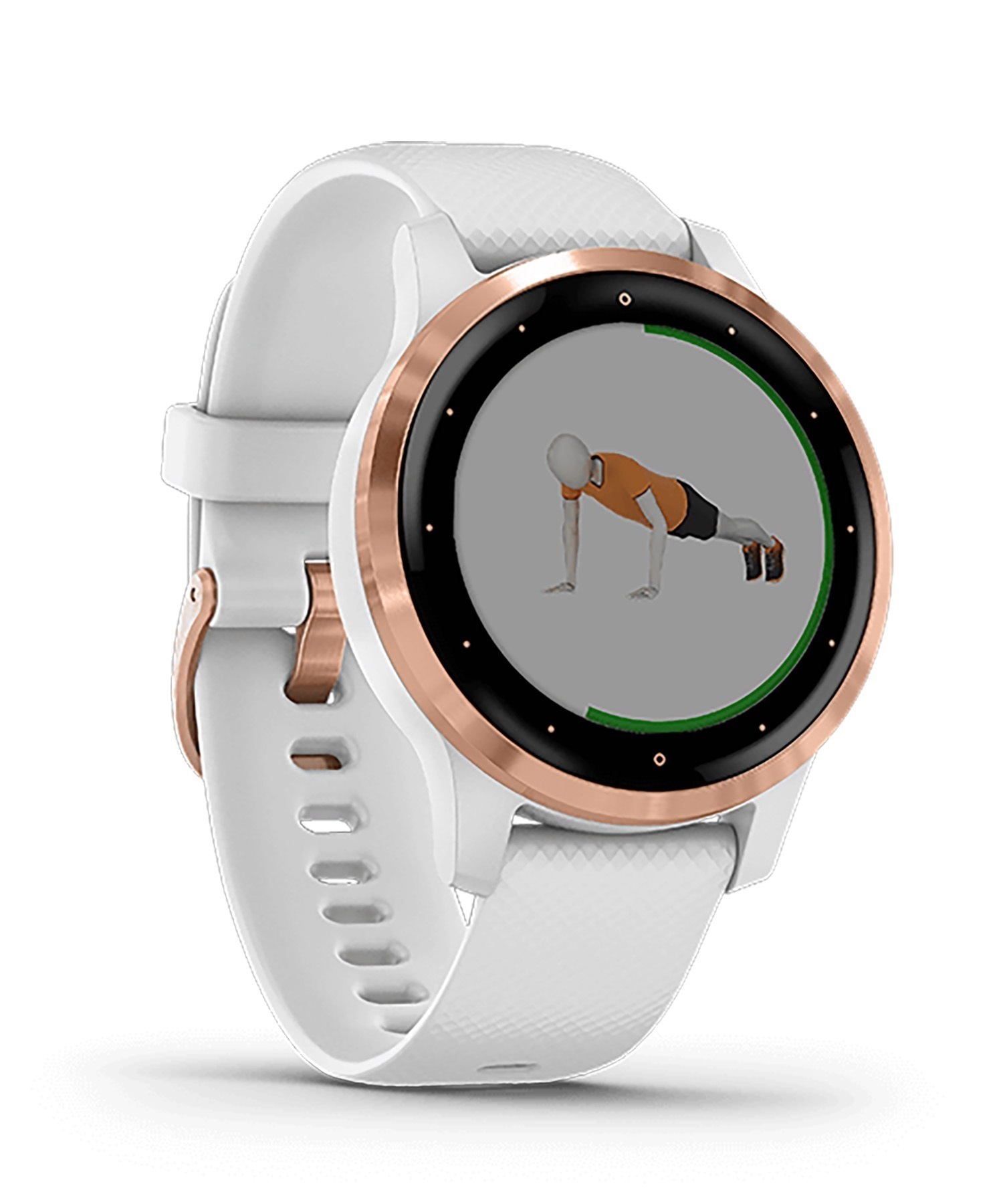 GARMIN ガーミン 腕時計 スマートウォッチ vivoactive 4S White Rose