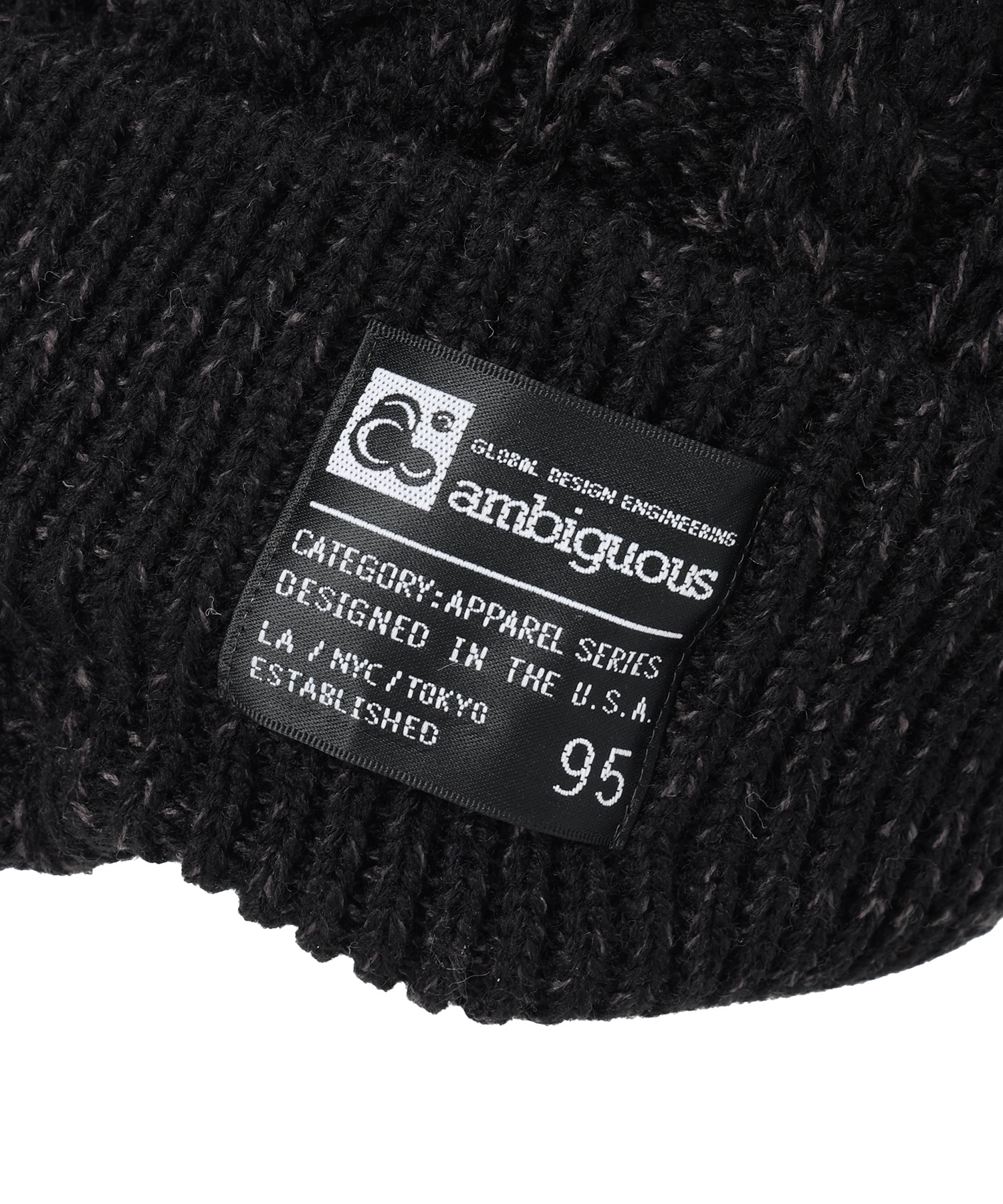 AMBIGUOUS/アンビギュアス FOSTER 34-901 ビーニー ニット帽/ビーニー