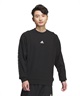 adidas アディダス メンズ トレーナー ルーズシルエット ユニセックス 裏起毛 KWX97(BK/WT-S)