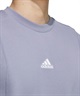 adidas アディダス メンズ トレーナー ルーズシルエット ユニセックス 裏起毛 KWX97(BK/WT-S)