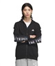 adidas アディダス メンズ パーカー トラックパーカー ジップアップ ルーズシルエット ユニセックス KWX99(BK/WT-S)