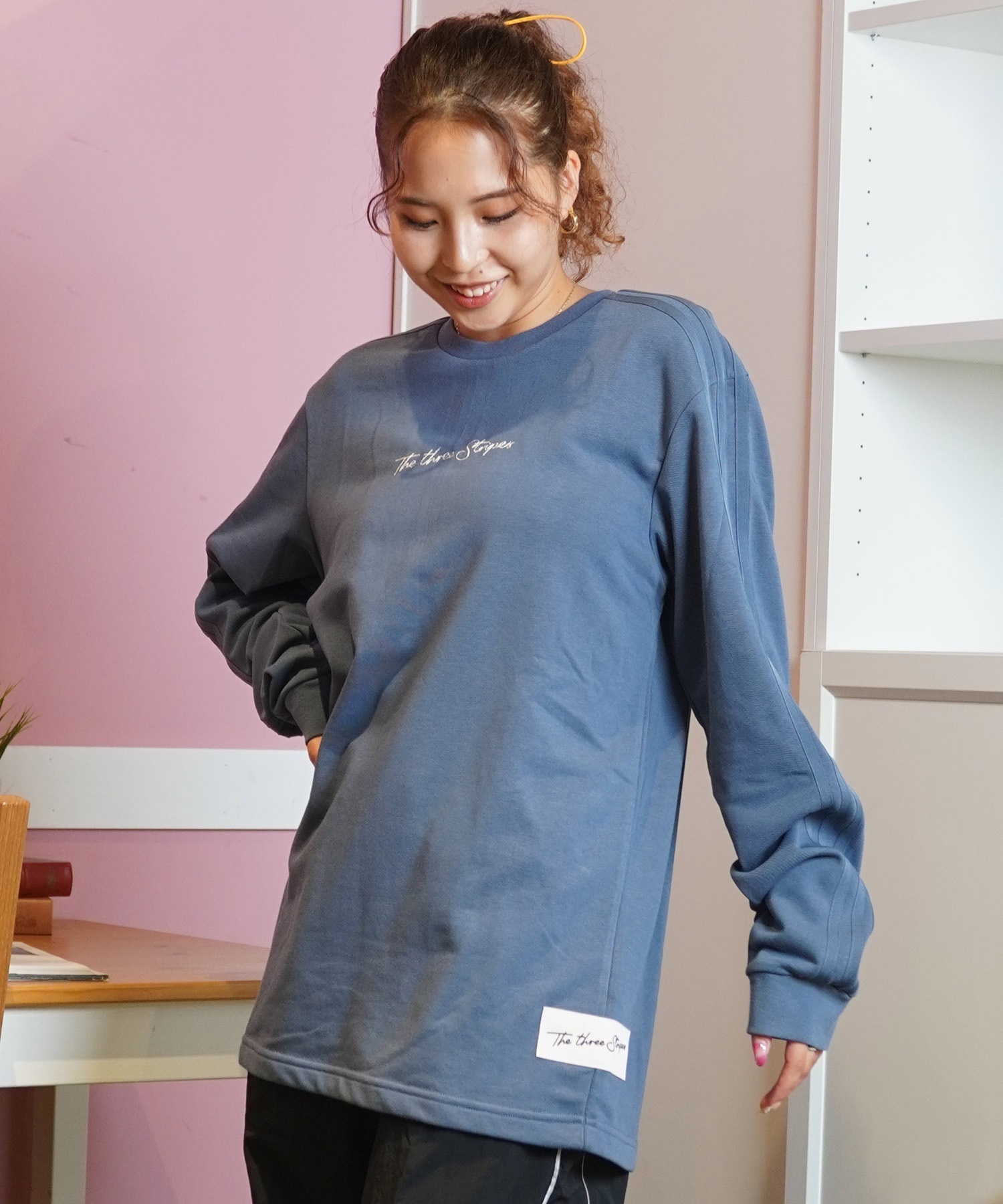 adidas アディダス 長袖 Tシャツ レディース JTM08 ロング