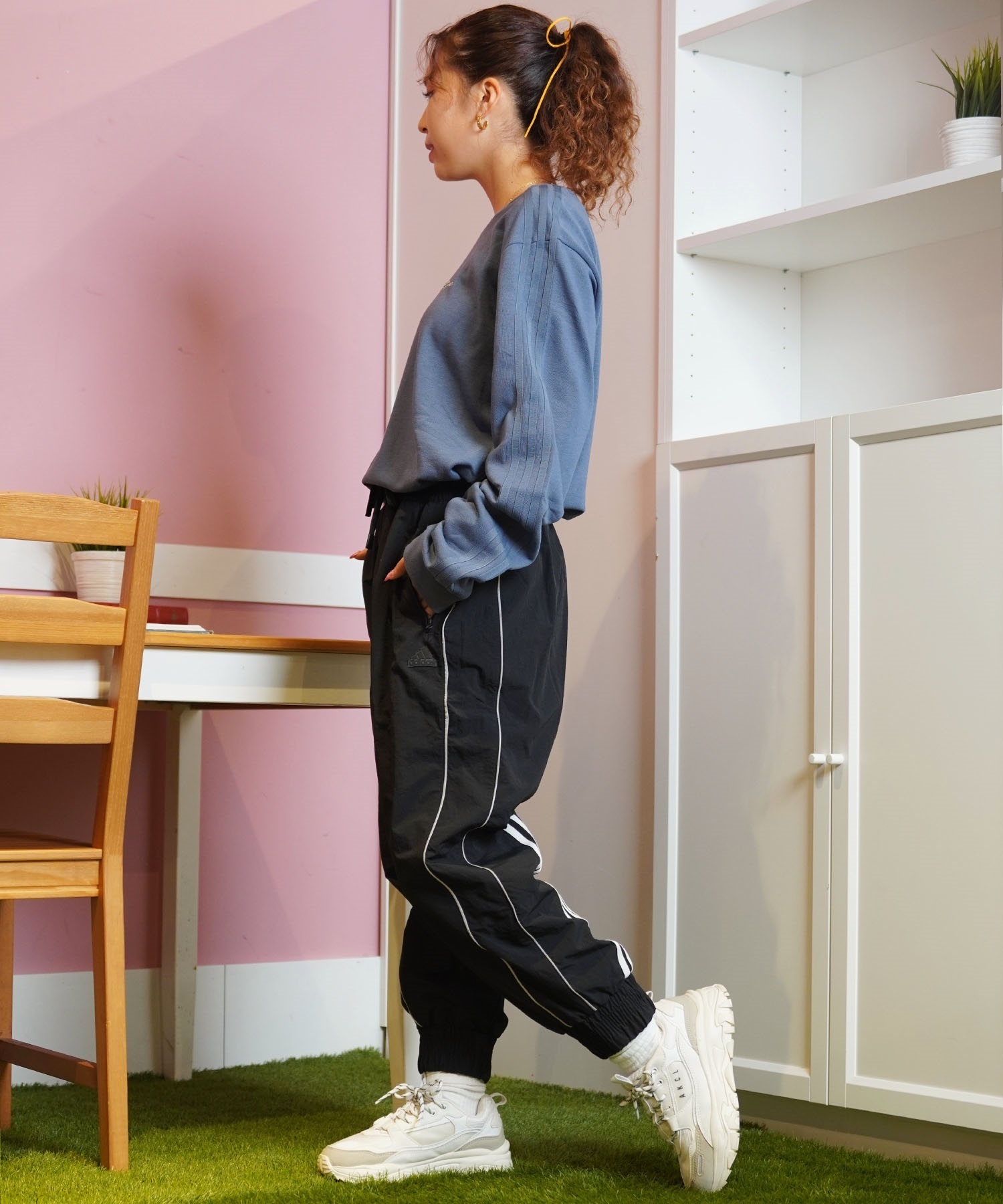 adidas アディダス ロングパンツ レディース W WORD スウェット
