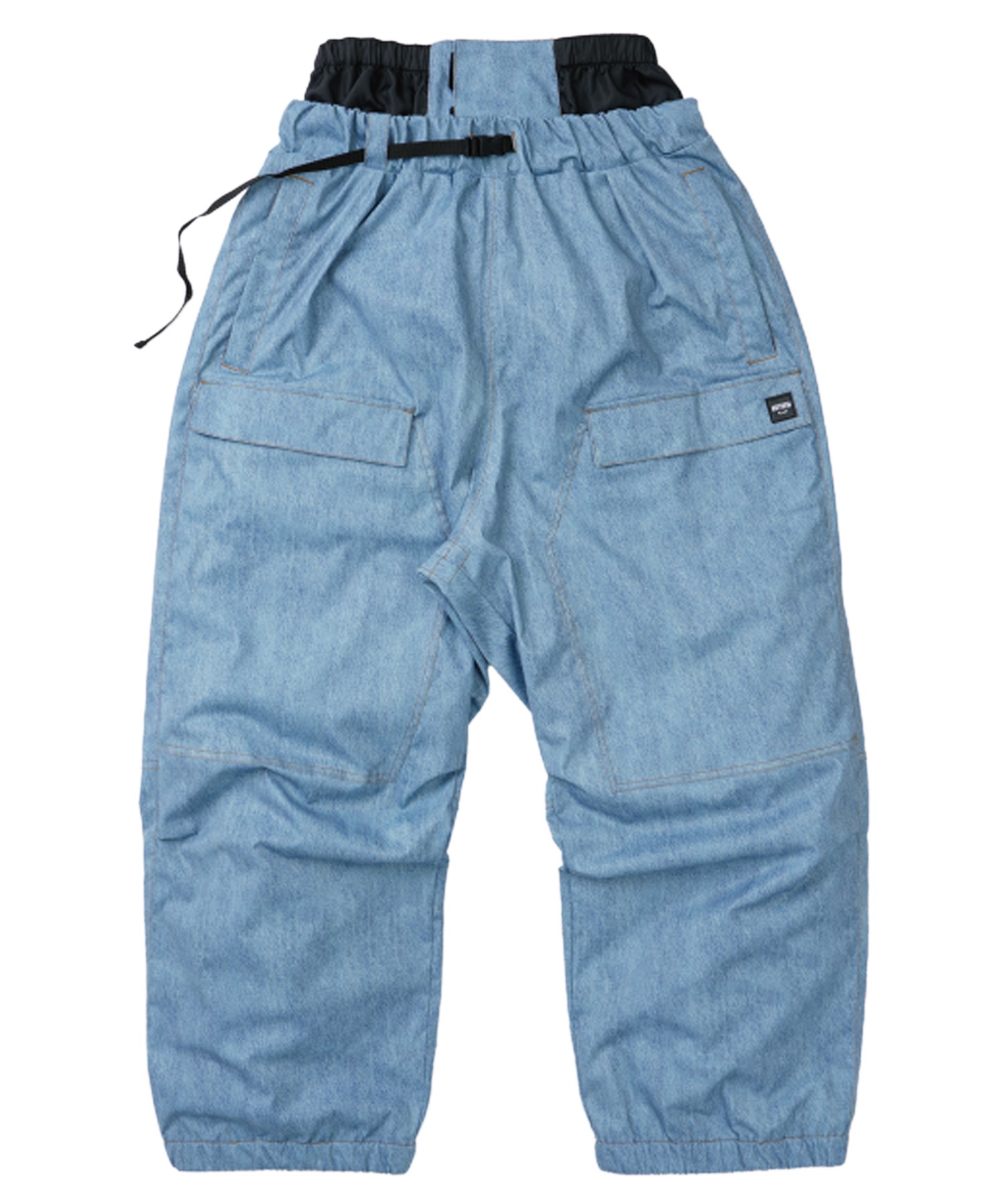 【早期購入/店頭受取対象外】ANTHEM アンセム スノーボード ウェア パンツ ユニセックス DOUBLE KNEE 25-26モデル LL C14(BLACK-S)