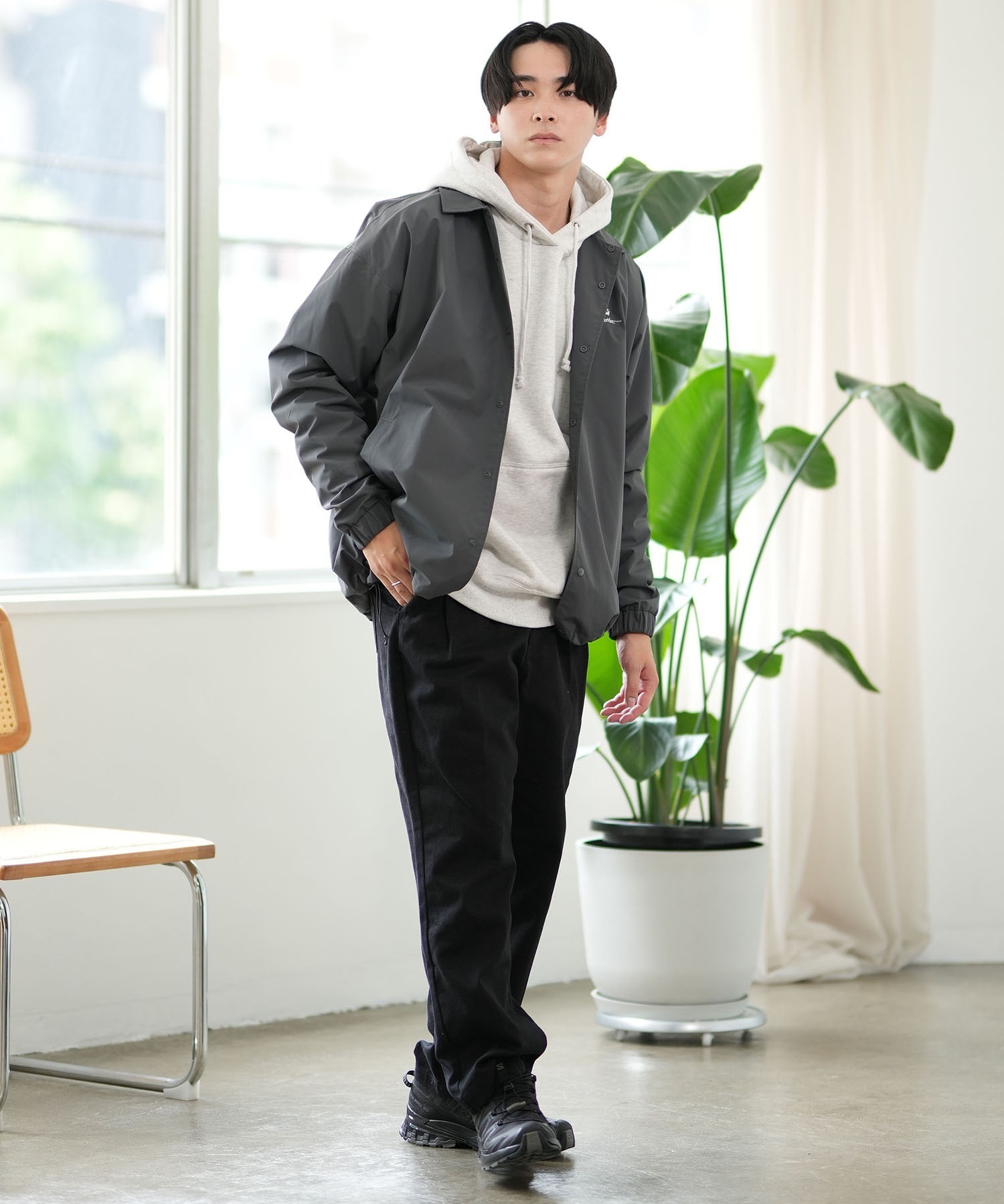 ELEMENT エレメント コーチジャケット メンズ HIROTTONコラボ
