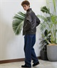 ELEMENT エレメント アウター メンズ フェイクレザージャケット ビッグシルエット BE022-755(BRW-M)