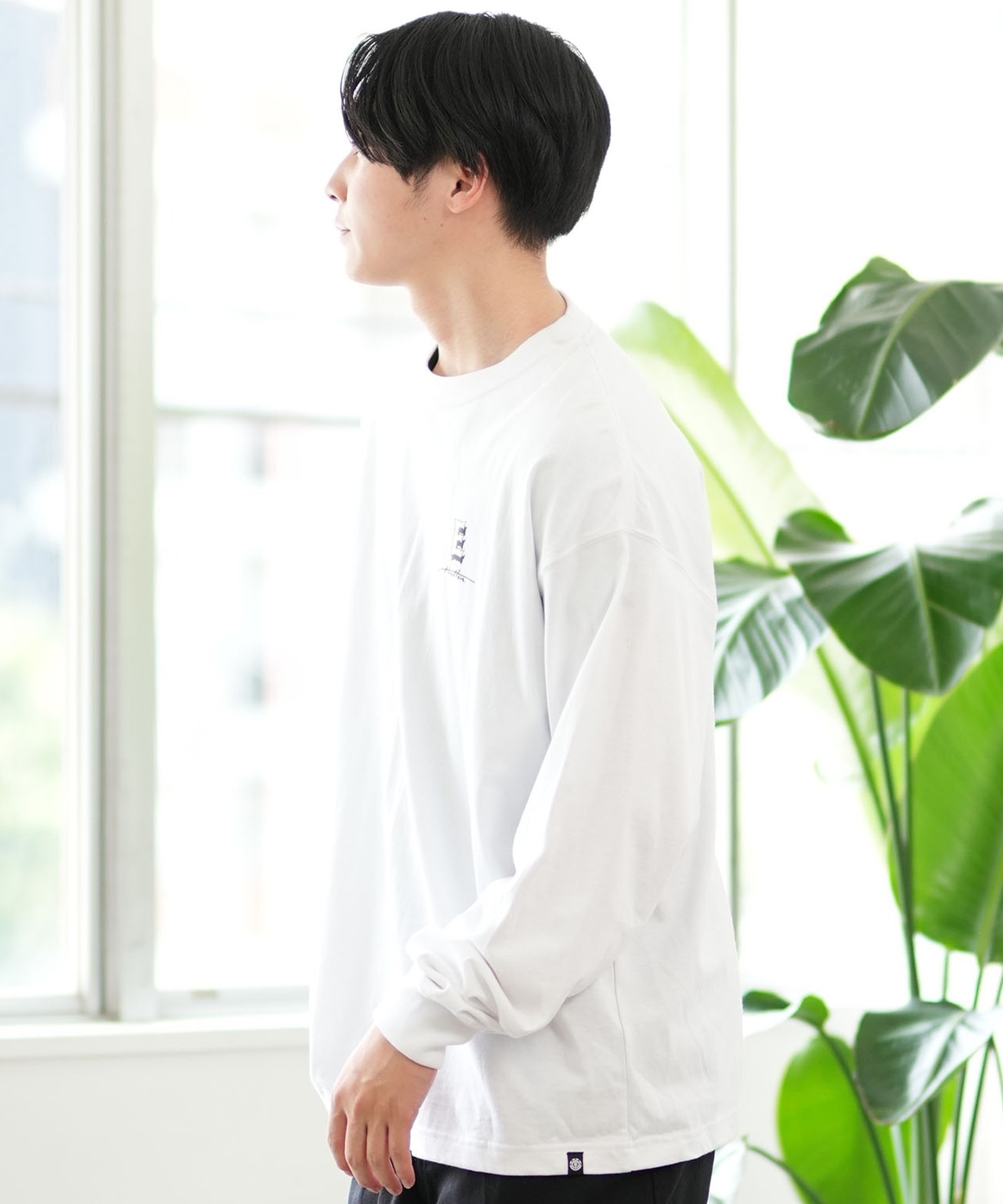 ELEMENT エレメント 長袖 Tシャツ メンズ ロンT バックプリント