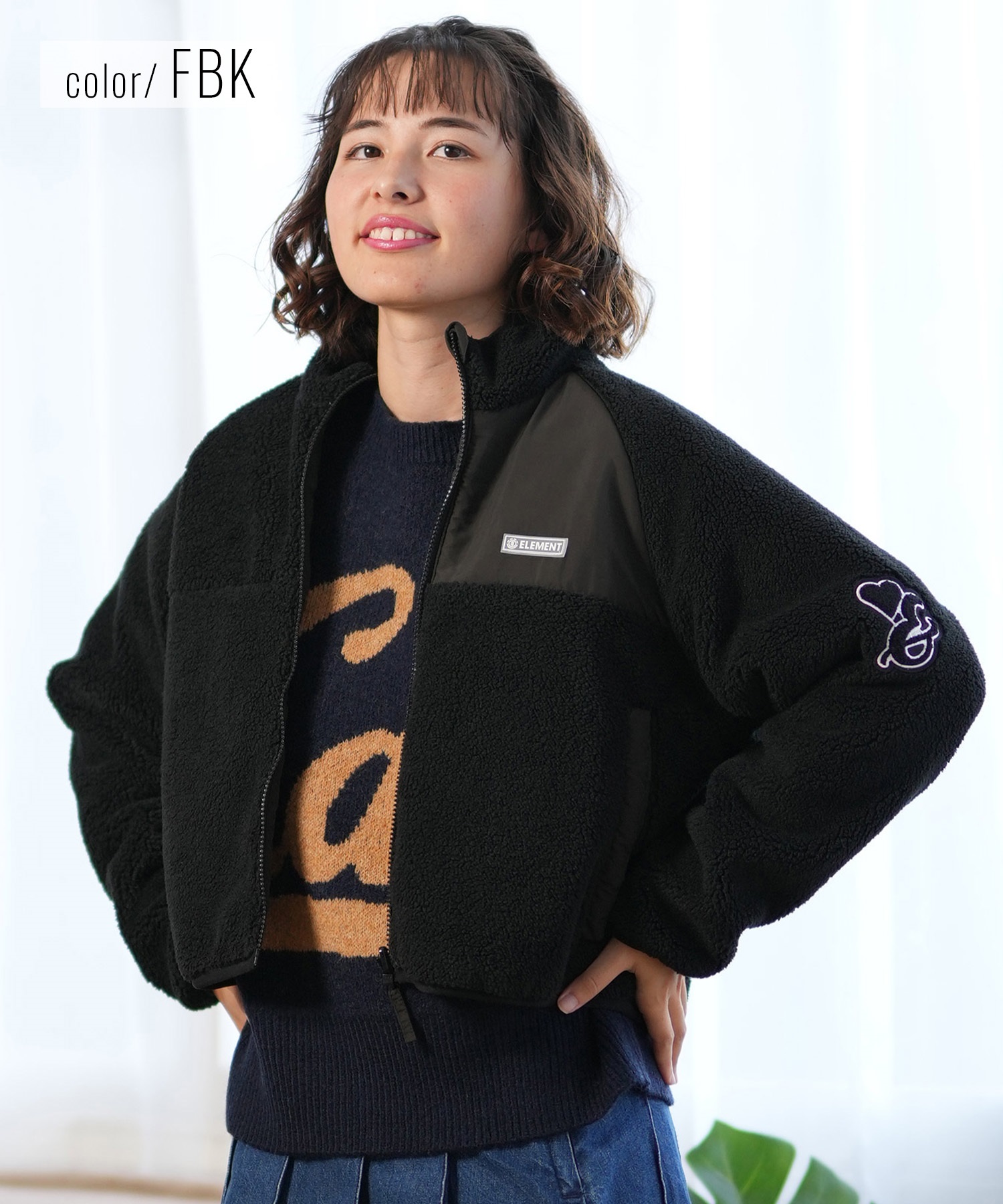 ELEMENT エレメント アウター ボアジャケット レディース